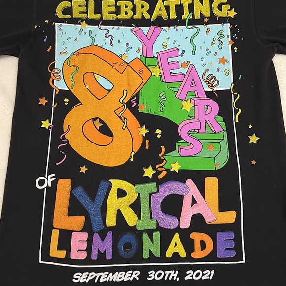 Lyrical Lemonade 8th Year Anniversary Tshirt - Picture 3 of 5